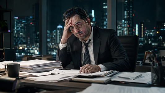 Estres ejecutivo e insomnio: solucion natural para CEOs y directores - Kalmavit