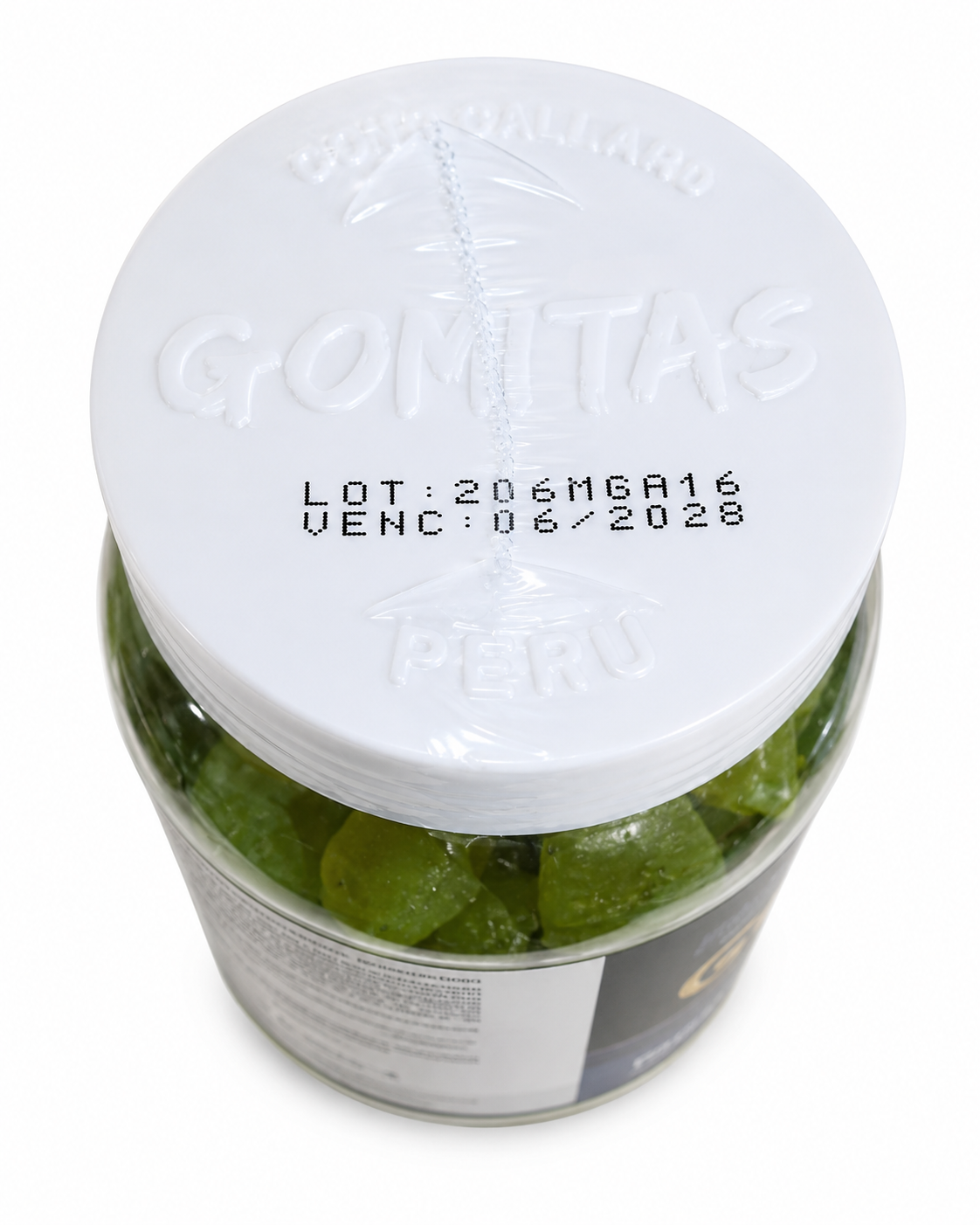 Gomitas de Citrato de Magnesio | Relajación y bienestar muscular - vista superior