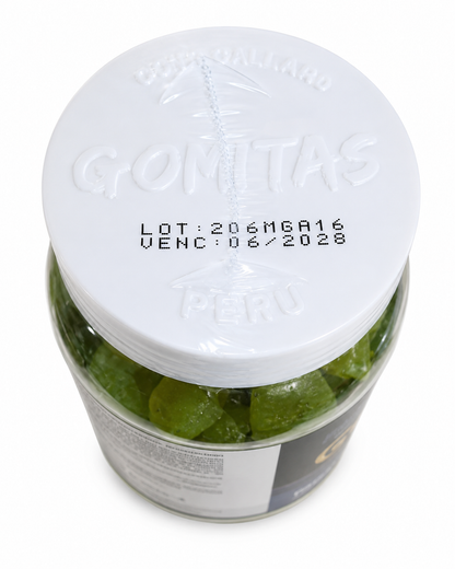 Gomitas de Citrato de Magnesio | Relajación y bienestar muscular - vista superior