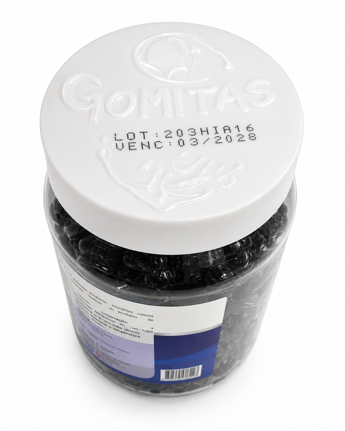 Gomitas de Hierro | Con vitamina C, B9 y B12 - vista superior